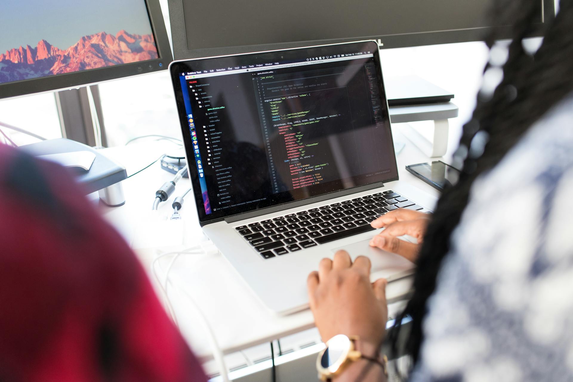 Cybersecurity background